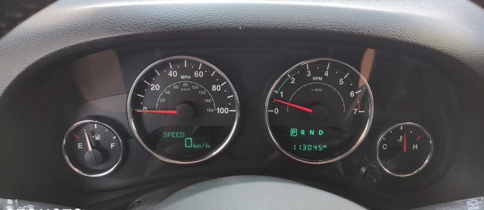 Jeep Wrangler cena 129998 przebieg: 113044, rok produkcji 2015 z Częstochowa małe 781